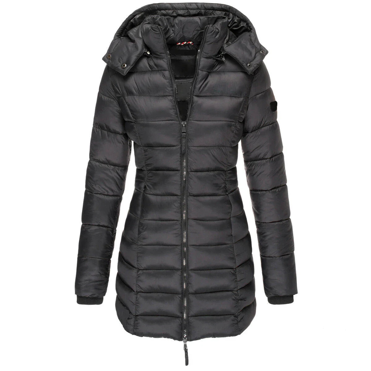 Warme Winter-Steppjacke