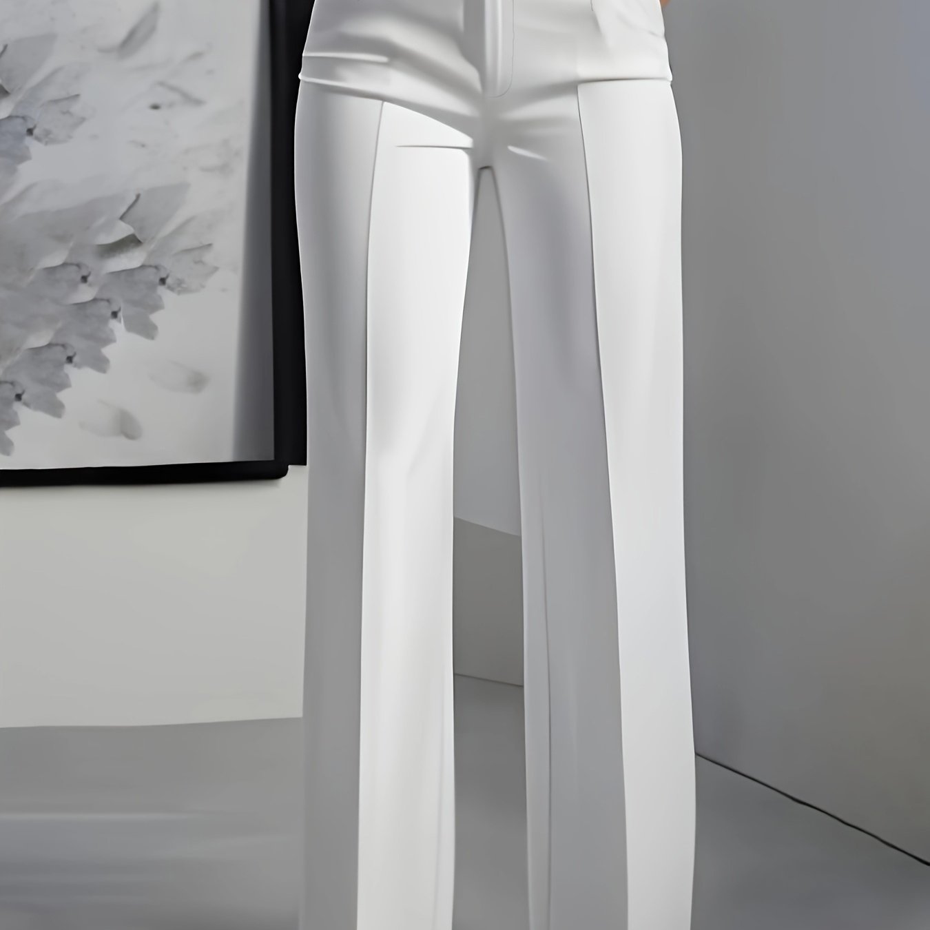 Elegante Hose mit weitem Bein