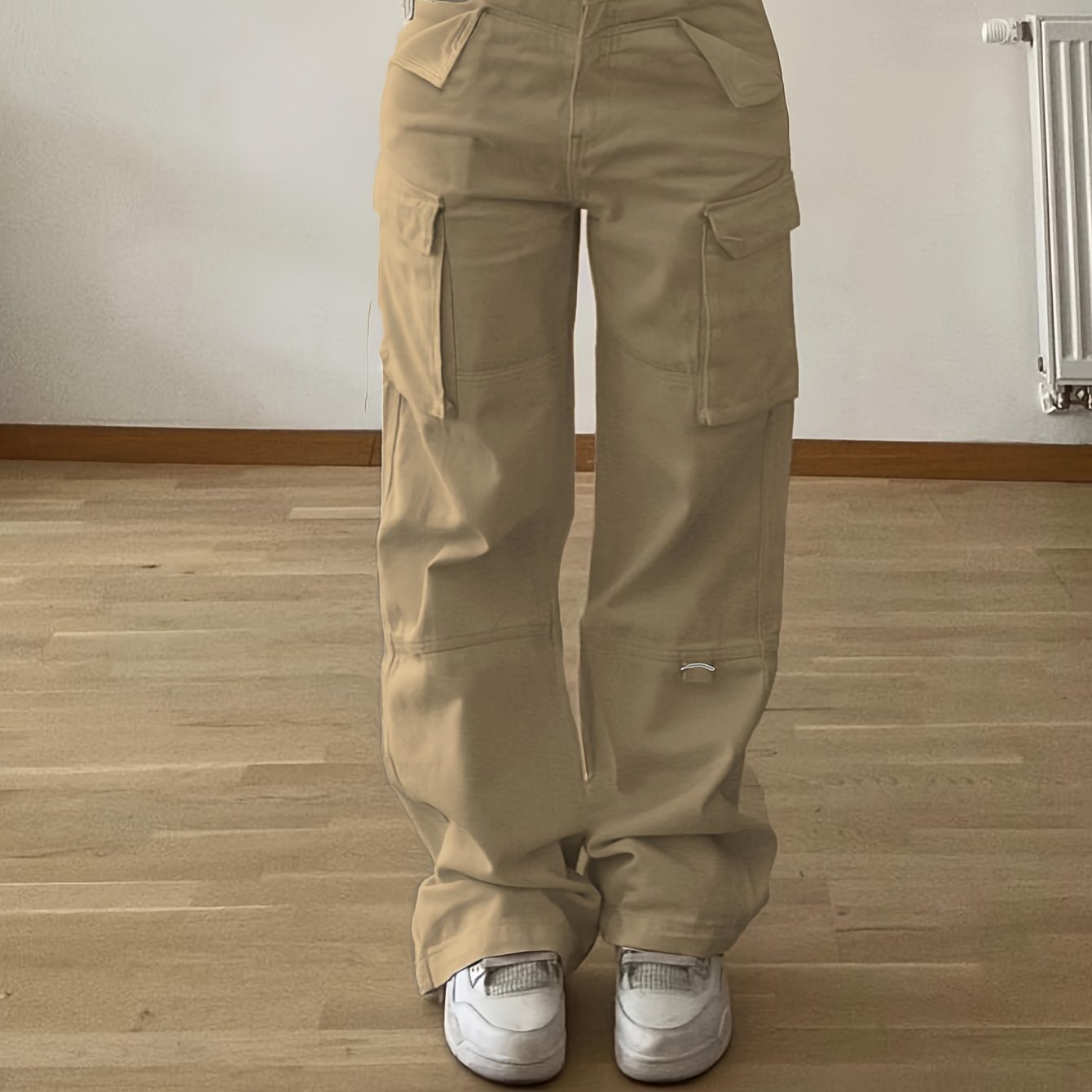 Strukturierte Cargohose