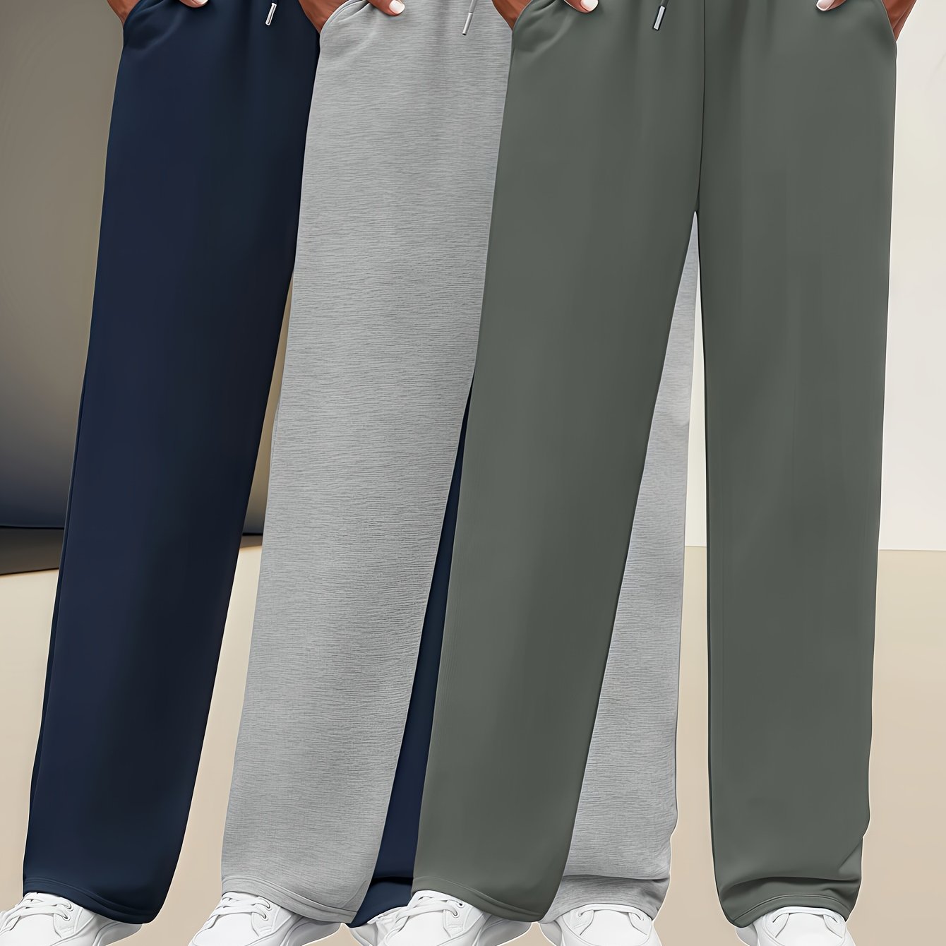 Klassisches 3-teiliges Jogginganzug-Set