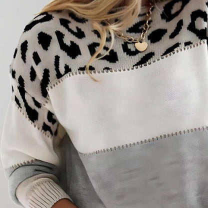 Urban Leopard Strickpullover