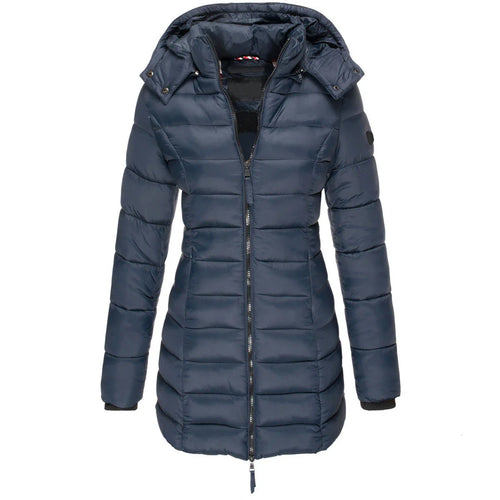 Warme Winter-Steppjacke