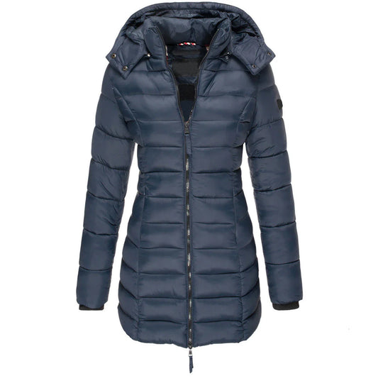 Warme Winter-Steppjacke