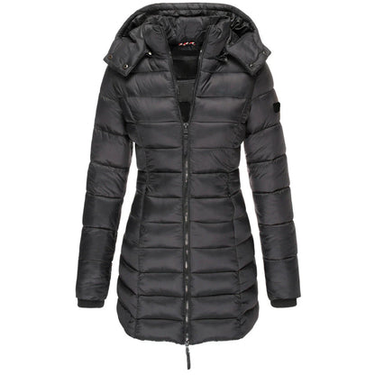 Warme Winter-Steppjacke