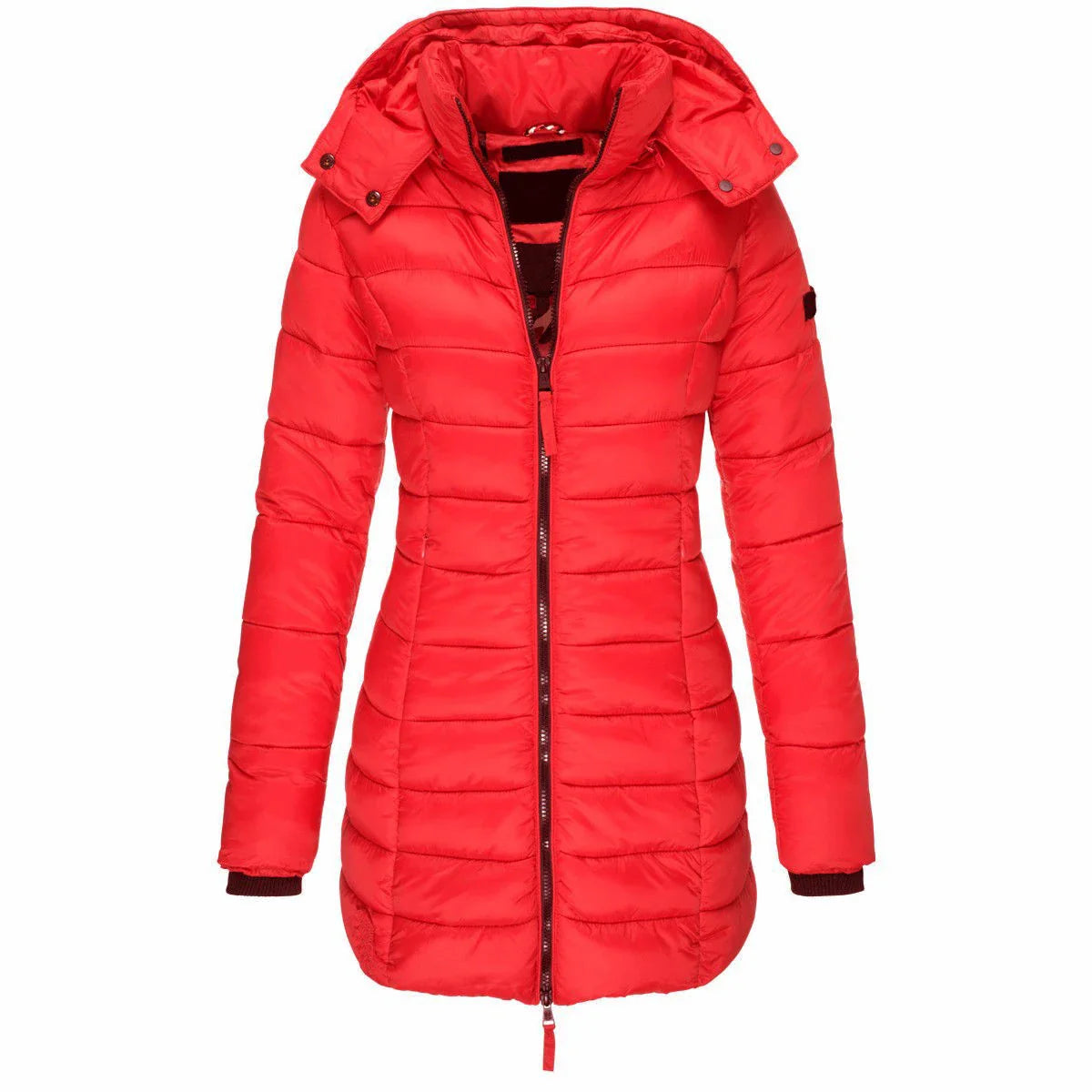 Warme Winter-Steppjacke