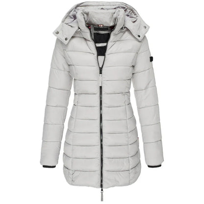 Warme Winter-Steppjacke
