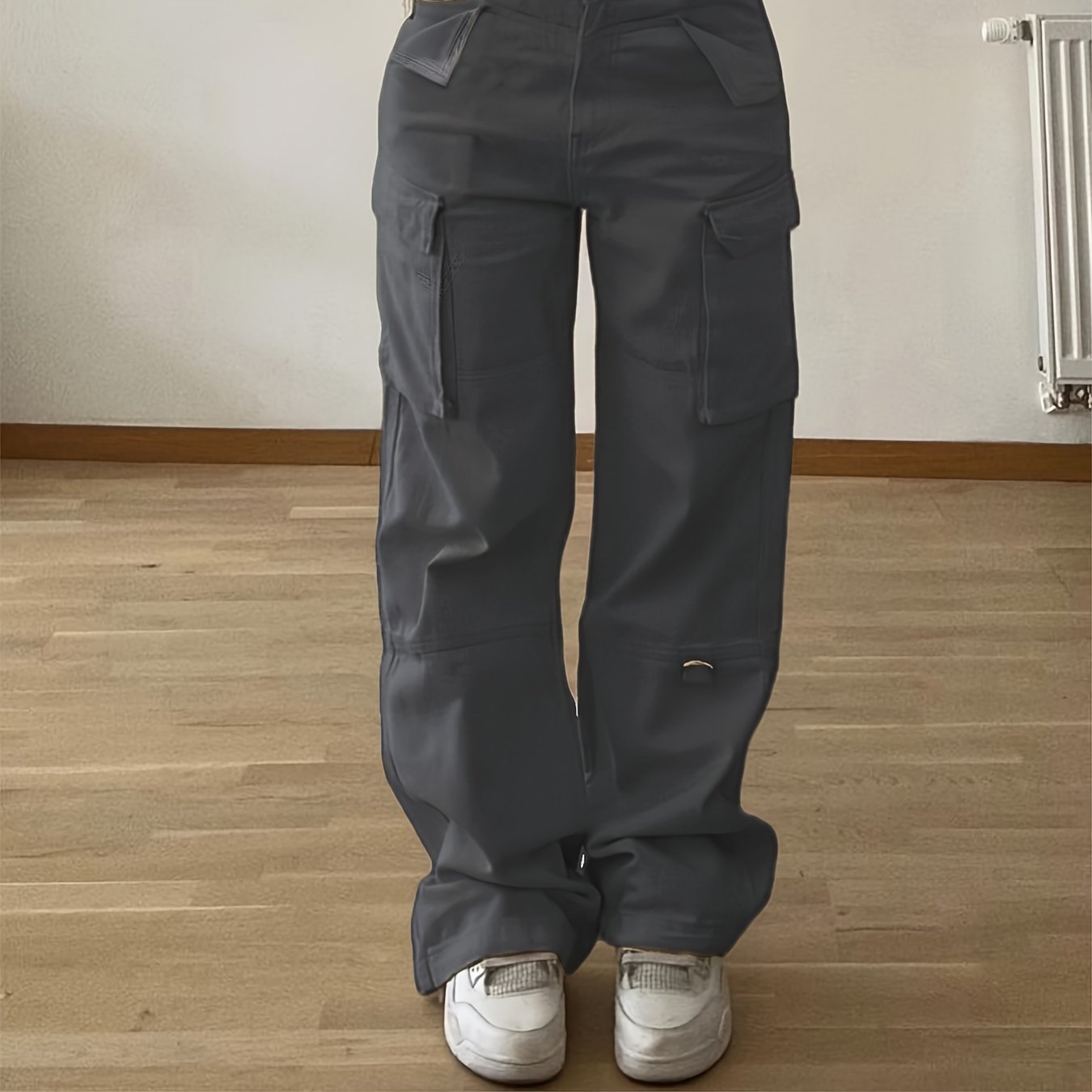 Strukturierte Cargohose