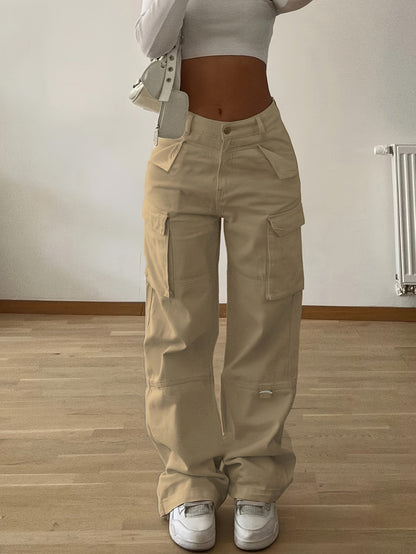 Strukturierte Cargohose